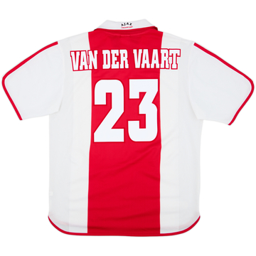 2000-01 Ajax Maillot domicile centenaire Van Der Vaart #23 - 8/10 - (L)