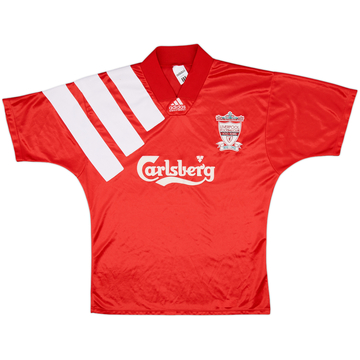 1992-93 Liverpool Maillot Domicile Centenaire - 8/10 - (M/L)