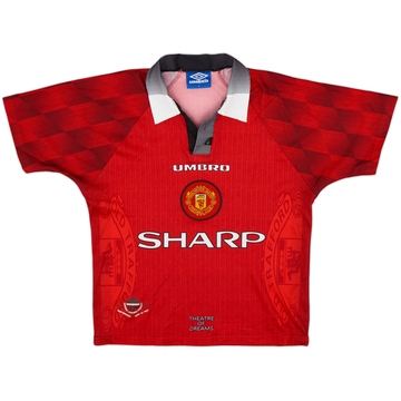 1996-98 Manchester United maillot domicile - 5/10 - (Y)