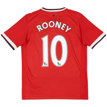 Maillot domicile Manchester United 2014-15 Rooney #10 - 6/10 - (XL.Boys)