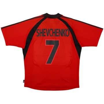2001-02 AC Milan Troisième maillot Shevchenko #7 - 8/10 - (L)