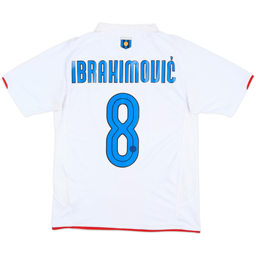 2007-08 Inter Milan Maillot extérieur Centenaire Ibrahimovic #8 - 6/10 - (S)