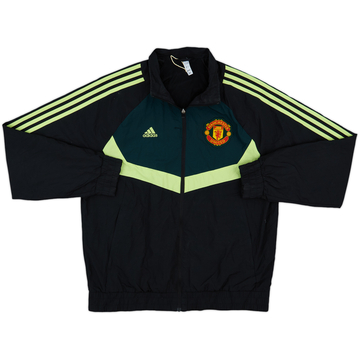 2023-24 Manchester United adidas Veste de survêtement - 10/10 - (M)