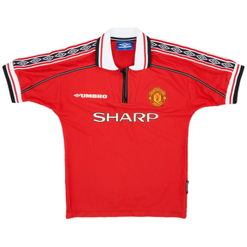 Maillot domicile Manchester United 1998-00 - 7/10 - (S.Boys)