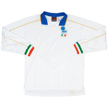 1994-96 Maillot Italie Match Extérieur ML #4