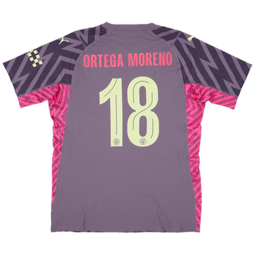 2023-24 Manchester City Maillot de match FA Cup GK Ortega Moreno #18