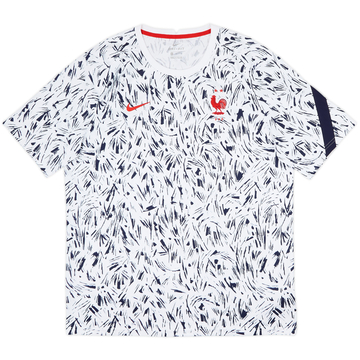 2020-21 France Nike Maillot d'entraînement 10/10 (XL)