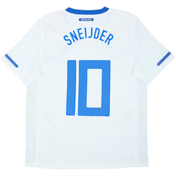 2010-11 Pays-Bas Maillot extérieur Sneijder #10 - État 5/10 - (L)