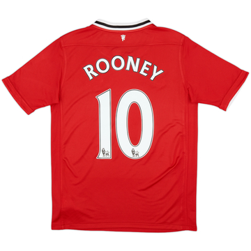 2011-12 Manchester United Maillot domicile Rooney #10 - 8/10 - (XL.Boys)