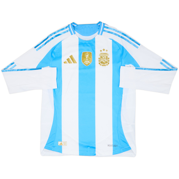 Maillot domicile authentique Argentine 2024-25 ML 10/10 (M)
