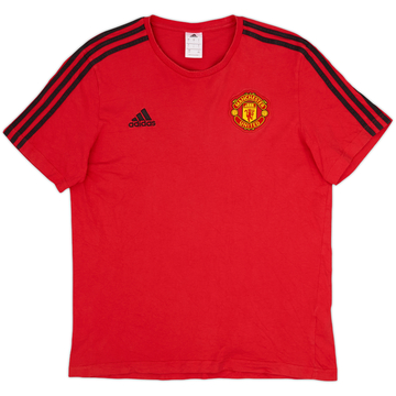 2018-19 Manchester United adidas T-shirt en coton - 9/10 - (L)
