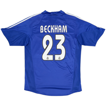 2004-05 Real Madrid Troisième maillot Beckham #23 - 8/10 - (S)