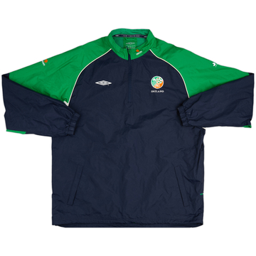 2002-03 Irlande Umbro Haut d'entraînement 1/4 zip - 8/10 - (XXL)