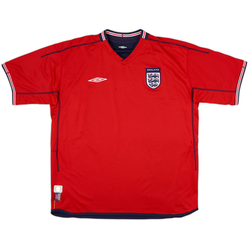 2002-04 England Maillot extérieur - 4/10 - (XL)