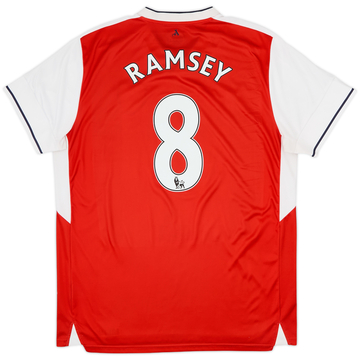 Maillot domicile Arsenal 2016-17 Ramsey #8 - 5/10 - (XL)