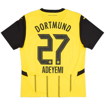 2024-25 Borussia Dortmund Maillot domicile Adeyemi #27 - 10/10 - (L)