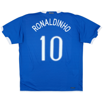 2006-07 Brazil Maillot extérieur Ronaldinho #10