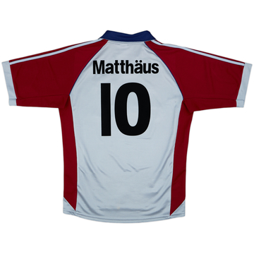 1998-99 Bayern Munich Maillot CL Matthaus #10 - 7/10 - (S)