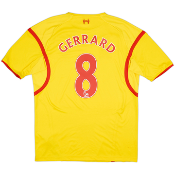 2014-15 Liverpool Maillot extérieur Gerrard #8 - 6/10 - (L)