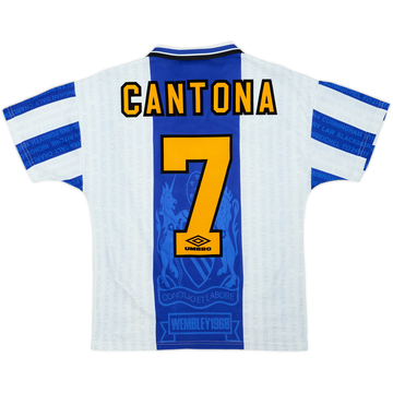 1994-96 Manchester United Maillot Third Cantona #7 - 8/10 - (Y)