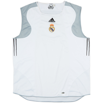 2004-05 Real Madrid adidas Débardeur d'entraînement - 8/10 - (XL)