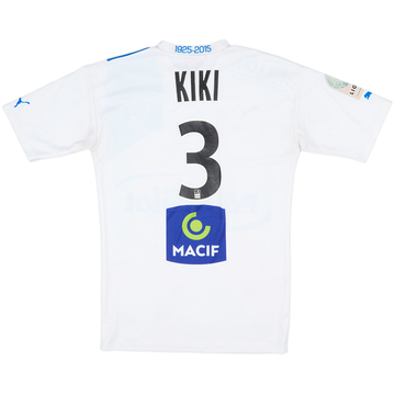 2014-15 Chamois Niortais Maillot extérieur porté en match Kiki #3