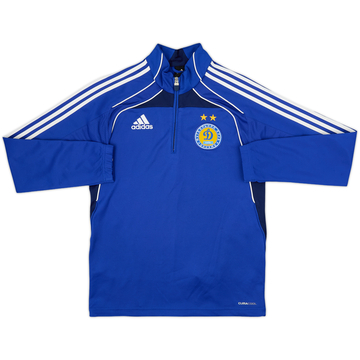 2010-11 Dynamo Kyiv adidas Haut d'entraînement 1/4 zip - 8/10 - (XL.Boys)