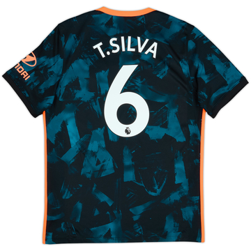 2021-22 Chelsea Maillot third T.Silva #6 - 10/10 - (L)