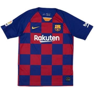 2019-20 Barcelona Maillot domicile - 8/10 - (XL.Boys)
