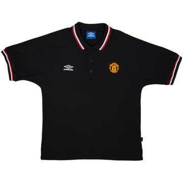 1998-99 Manchester United Umbro Polo - 9/10 - (M)