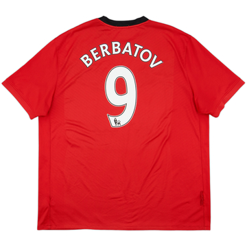 2009-10 Maillot domicile Manchester United Berbatov #9 - 6/10 - (XXL)