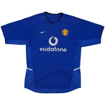 2002-03 Manchester United Maillot Third - 5/10 - (L)