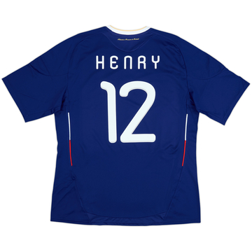2009-10 France Maillot Domicile Henry #12 (XL)