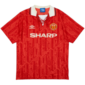 1992-94 Manchester United Maillot domicile - 5/10 - (L)