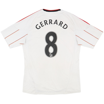 2010-11 Liverpool Maillot extérieur Gerrard #8 - 5/10 - (M)