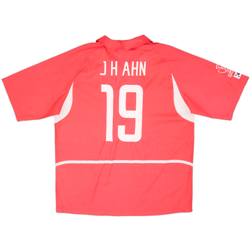 2002-03 South Korea Maillot Domicile J.H.Ahn #19 - 7/10 - (XL)