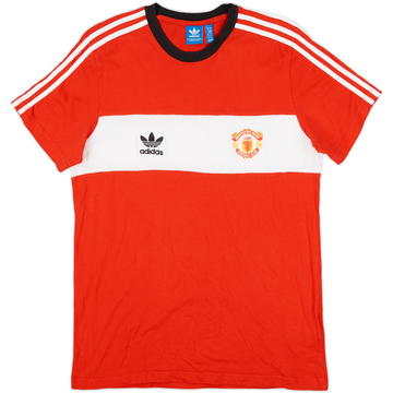 2015-16 Manchester United adidas T-shirt en coton - 9/10 - (M)