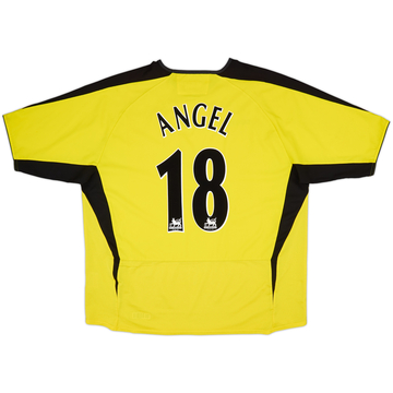 2003-04 Aston Villa Maillot extérieur Angel #18 - 7/10 - (XXL)