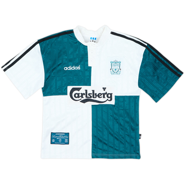 1995-96 Liverpool Maillot extérieur - 8/10 - (9-10 ans)