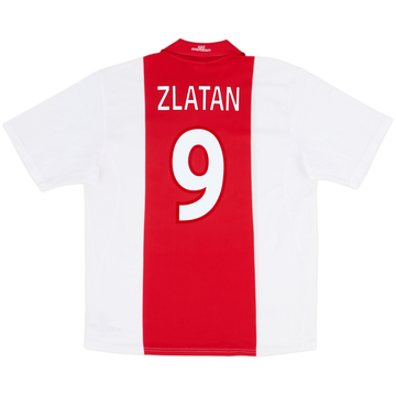 2001-02 Ajax Maillot Domicile Zlatan #9 - 10/10 - (L)
