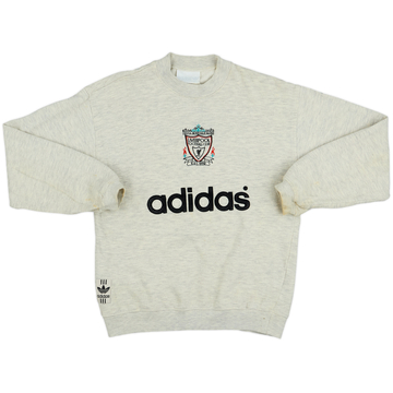 1993-95 Liverpool adidas Sweat - 6/10 - (M.Boys)