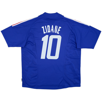 2002-04 France Maillot Domicile Zidane #10 - 6/10 - (XXL)