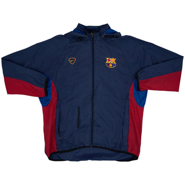 2000-01 Barcelona Nike Veste de pluie à capuche - 5/10 - (L)