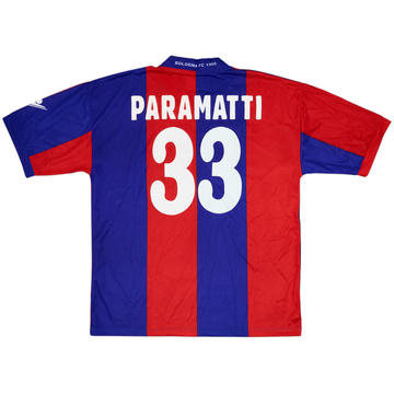 2002-03 Bologna Maillot Domicile Paramatti #33 - 7/10 - (XL)