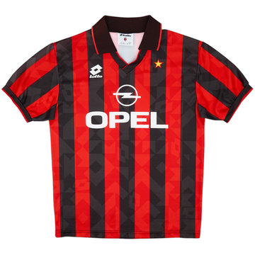 1994-95 AC Milan Maillot Domicile - 7/10 - (L)