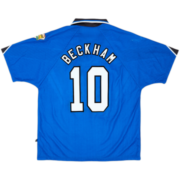 1996-98 Manchester United Troisième maillot Beckham #10 6/10 (XL)