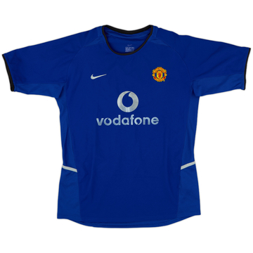 Maillot third Manchester United 2002-03 - 8/10 - (Garçons L)