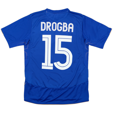Maillot Domicile Centenaire Chelsea 2005-06 Drogba #15 (XL.Boys)