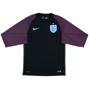 2016-18 England Maillot GK - 8/10 - (S)