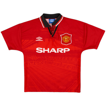 1994-96 Maillot Domicile Manchester United - 7/10 - (Y)